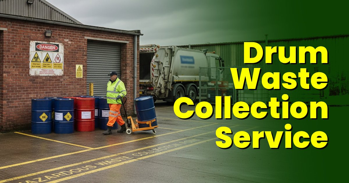 Drum & Hazardous Waste Collection & Disposal in Bristol, Swindon & Cardiff