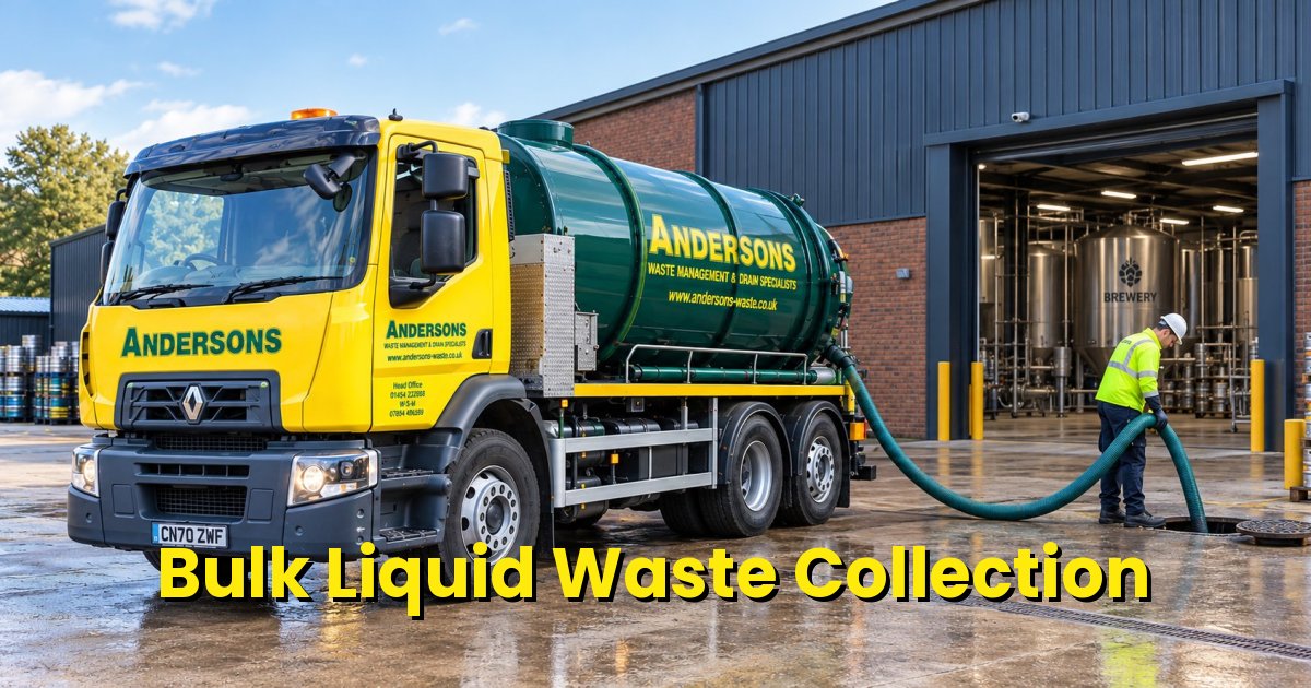 Why Professional Bulk Liquid Waste Removal Is Essential
